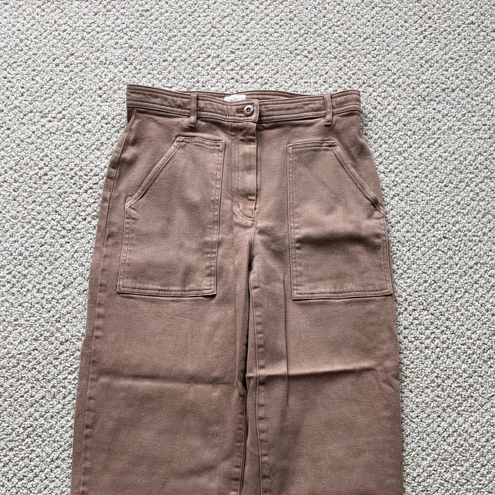Aritzia Wilfred wide-leg trousers